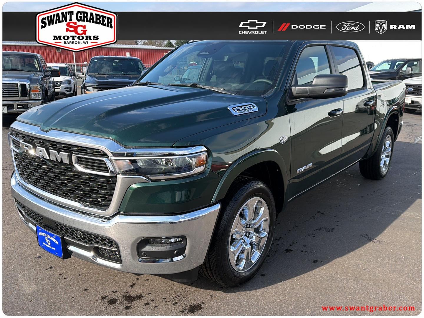 2027 RAM Ram 1500 RAM 1500 BIG HORN CREW CAB 4X4 5'7' BOX